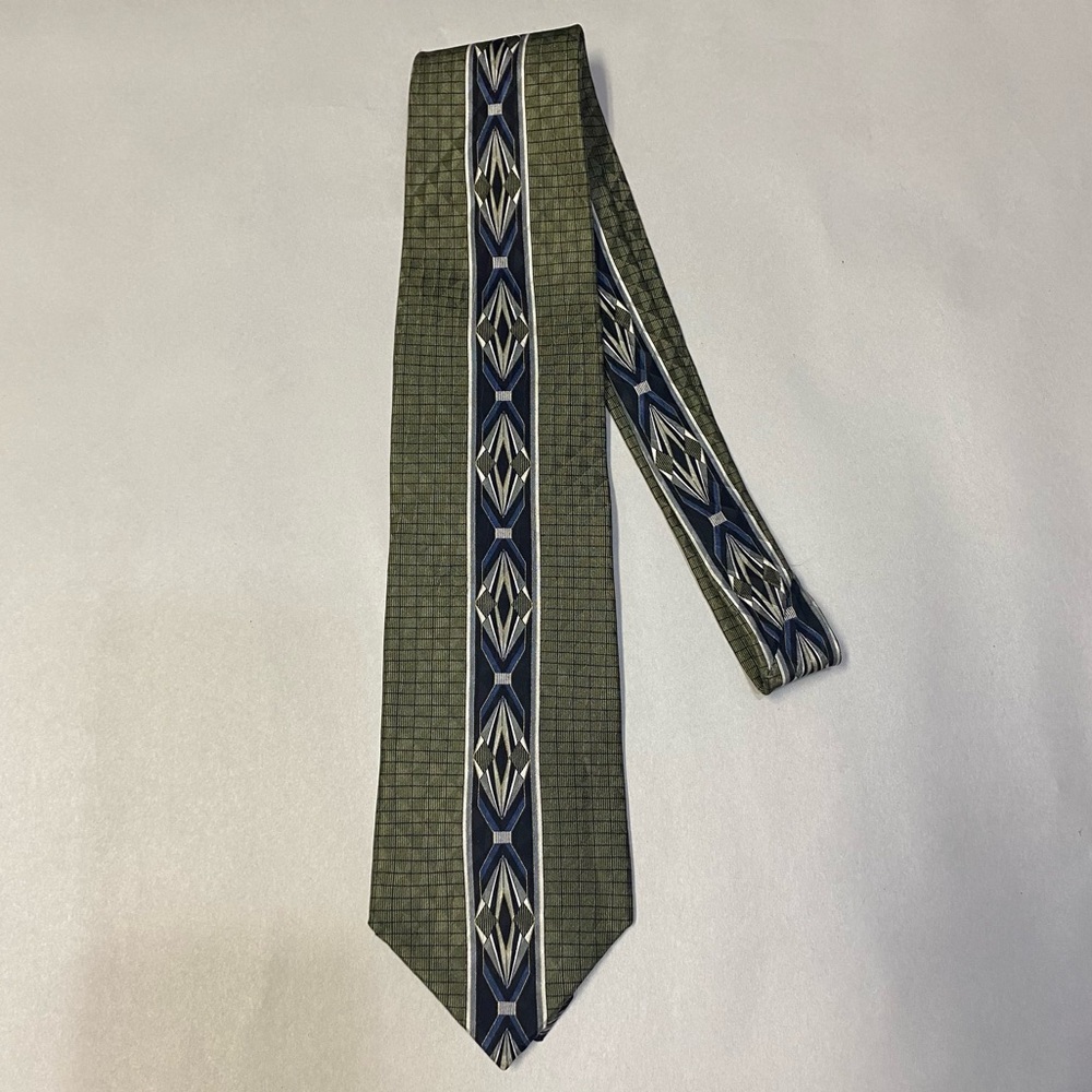Conte di Milano Men’s Tie Necktie 100% Silk Artsy